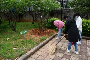 強(qiáng)化勞動實(shí)踐，共建美麗校園