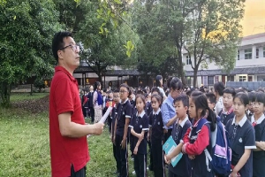 無預告不通知！金華市方格外國語學校小學部進行逃生演練